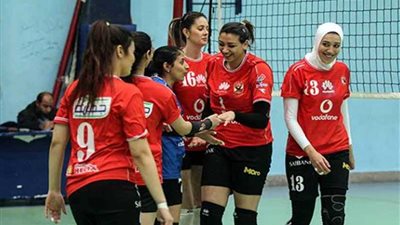 سيدات طائرة الأهلي يفزن على المحرق البحريني في البطولة العربية للأندية