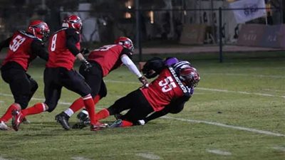 فوز الجزيرة ثاندر وهيل هاوندز بافتتاح دوري كرة القدم الأمريكية بـ6 أكتوبر