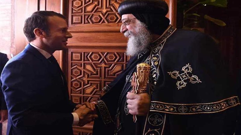 البابا تواضروس لـماكرون: