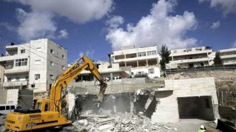 الاحتلال يهدم منزلاً