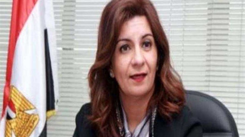 وزيرة الهجرة تلتقى