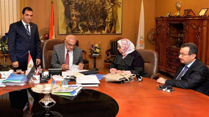 تعاون بين جامعة المنصورة