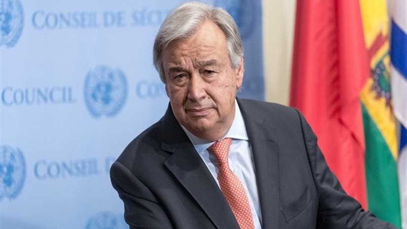 جوتيريش يعرض التدخل