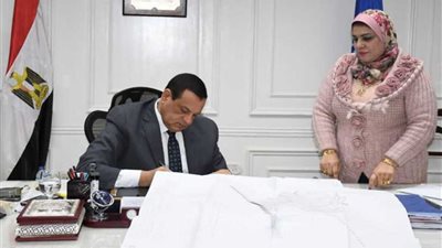 محافظ البحيرة يعتمد مخططات قرى الدلنجات وكفر الدوار