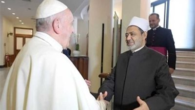 الإمام الأكبر يصل إلى أبوظبي في مستهل زيارته المشتركة مع بابا الفاتيكان