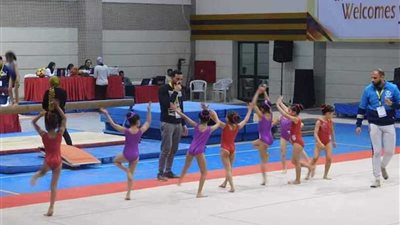 نجمات الجمباز ببنها يحصدن الذهبية والفضية في بطولة الجمهورية