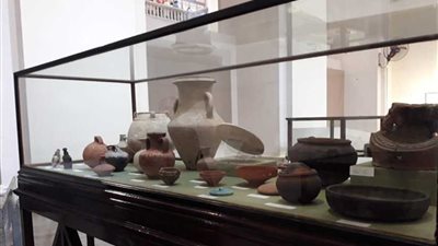 معرض عن نتاج حفائر البعثة الفرنسية- الإيطالية بأم البريجات بالمتحف المصري بالتحرير