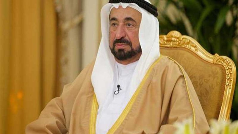 حاكم الشارقة من جامعة