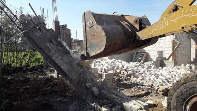 إزالة ١٧٦ حالة تعدٍّ