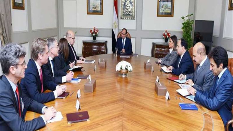 الرئيس السيسي يلتقي