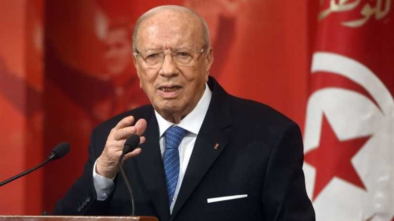 الرئيس التونسي يبحث
