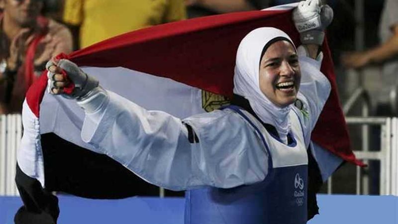 هداية ملاك تتوج بذهبية