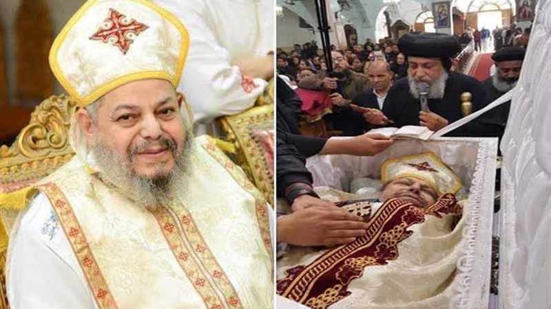 نياحة أحد شيوخ كهنة