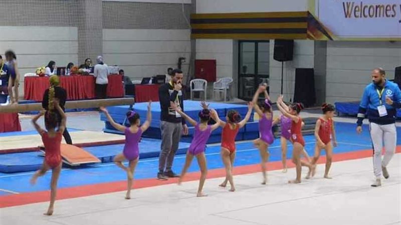 نجمات الجمباز ببنها