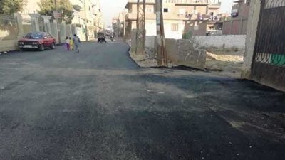 استكمال أعمال الرصف وتجميل قرى ديروط بأسيوط