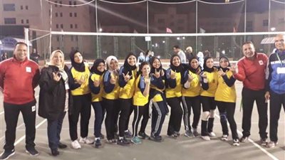 منتخب جامعة أسيوط للطائرة يصل للمربع الذهبي بأسبوع شباب الجامعات