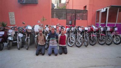 ضبط عصابة الدراجات النارية في المحلة