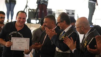 تكريم الناشر فتحي المزين بمعرض القاهرة للكتاب