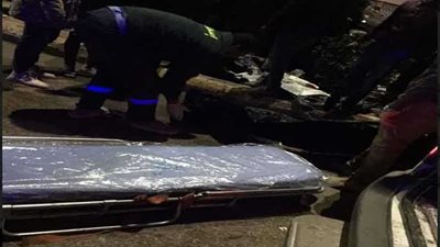 سيارة تدهس مشردًا بطنطا