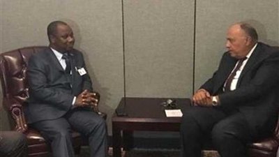 شكري لنظيره البوروندي: حريصون على تطوير العلاقات الثنائية