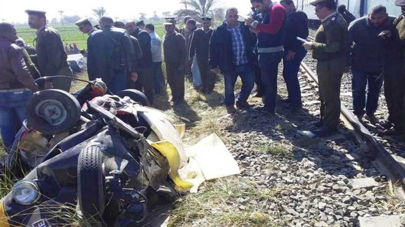 اصطدام جرار قطار