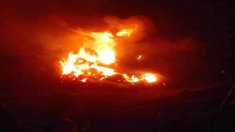 السيطرة على حريق