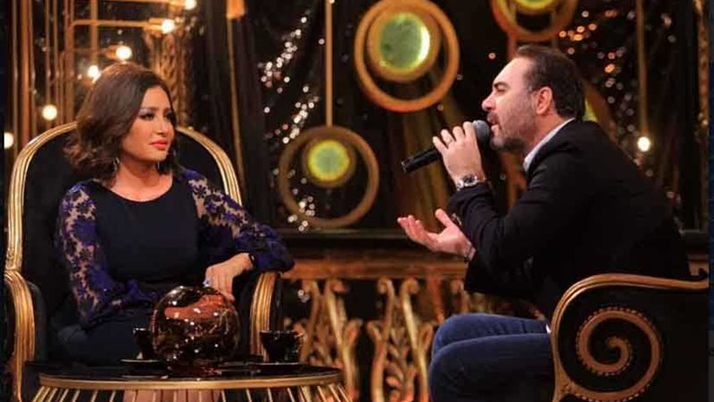 لطيفة تستضيف وائل