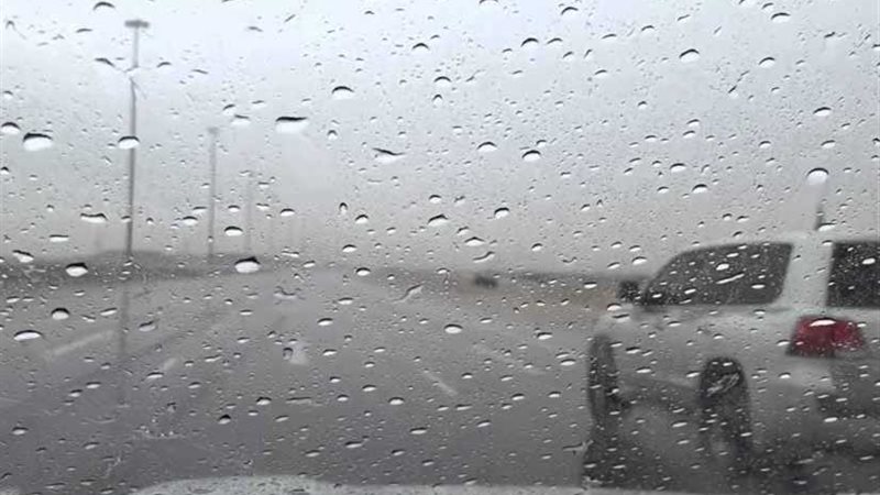 رياح وأمطار بشمال