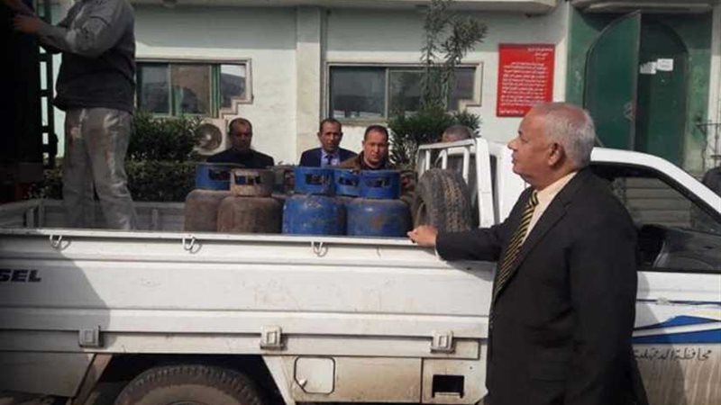 محضر ضد مصنع تعبئة