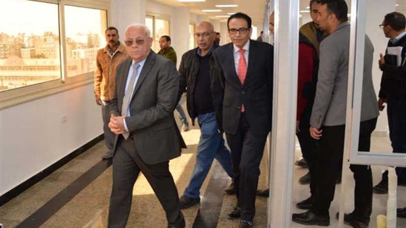 محافظ بورسعيد يتابع