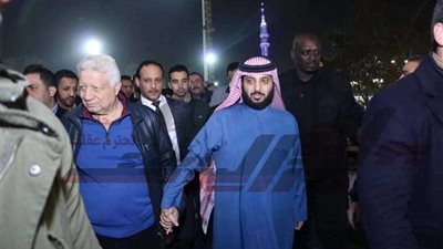 استقبال حاشد للمستشار تركي آل الشيخ ب«الزمالك»