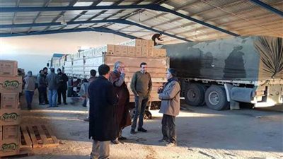الحكومة الليبية المؤقتة تدفع بـ 100 شاحنة محملة بالسلع لجنوب البلاد