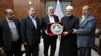 رئيس المكتب السياسي لحماس: نعتز بالأزهر وبمواقفه التاريخية في دعم القضية الفلسطينية