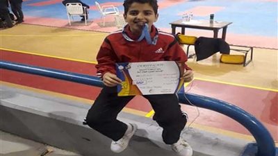 شريف أشرف: أسعى للوصول للأولمبياد في الكاراتيه