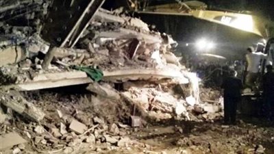 انهيار منزل بمركز منفلوط وأنباء عن وجود ضحايا