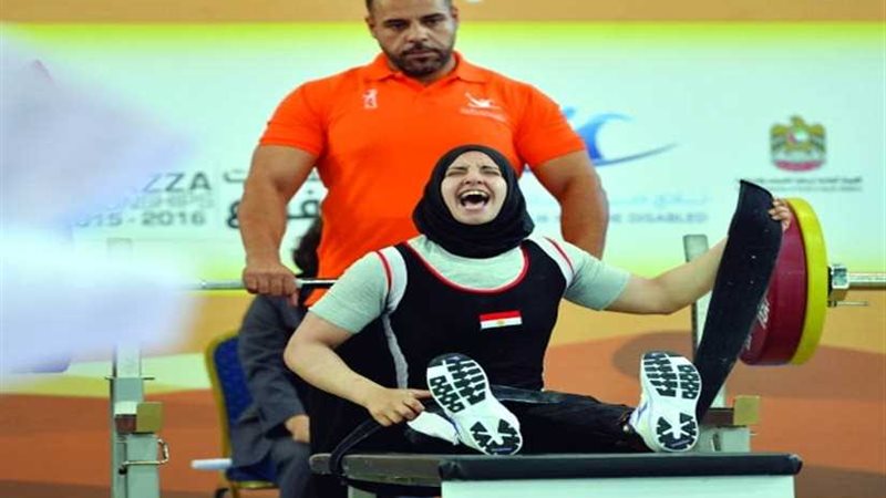 رحاب أحمد تتوج بذهبية