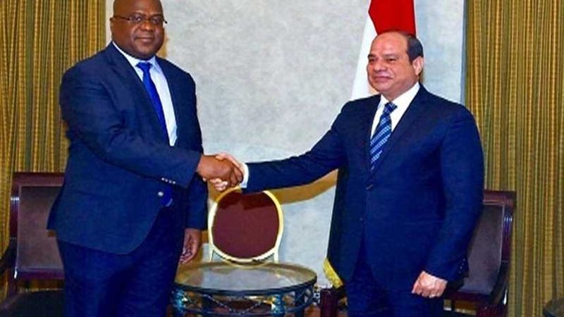 رئيس الكونغو يشيد