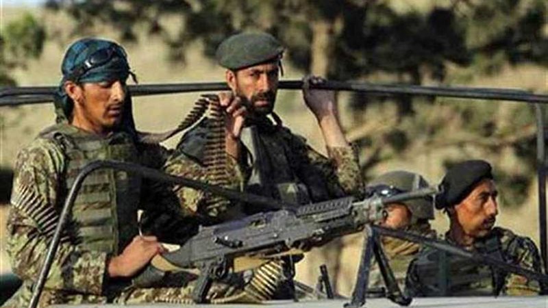 القوات الأفغانية