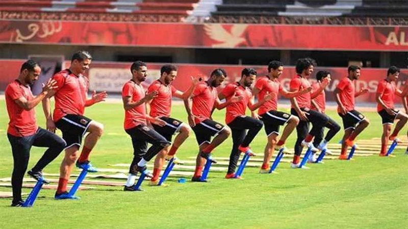 الأهلي يواصل تدريباته