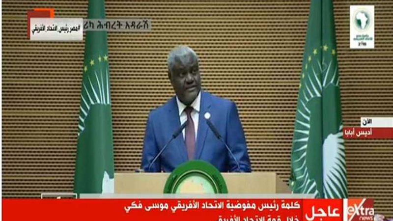 موسى فكي للسيسي: