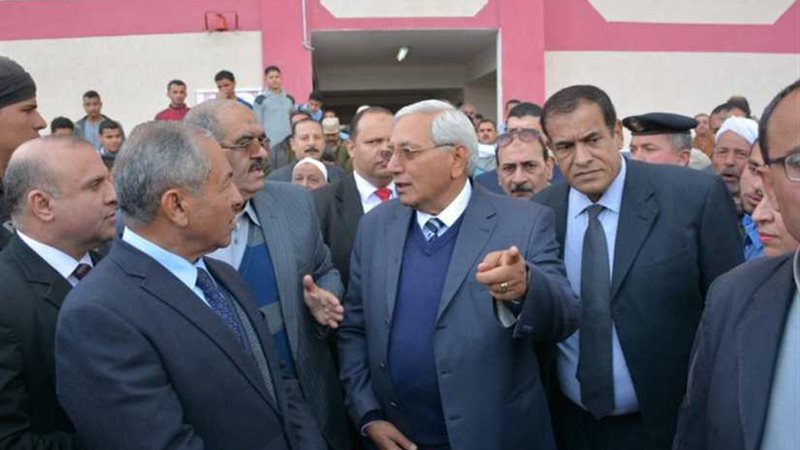 افتتاح محطة الصرف