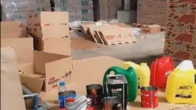 مباحث القاهرة تداهم شركة تدوير زيوت سابقة الاستخدام بالحدائق