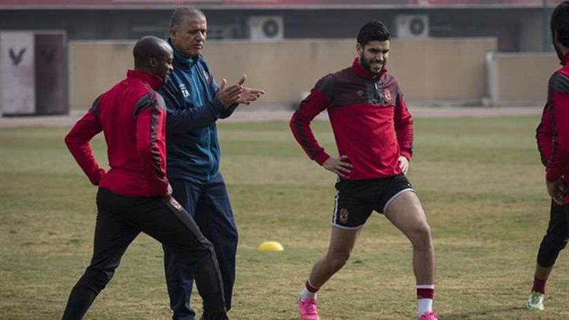 الأهلي يخوض مرانه