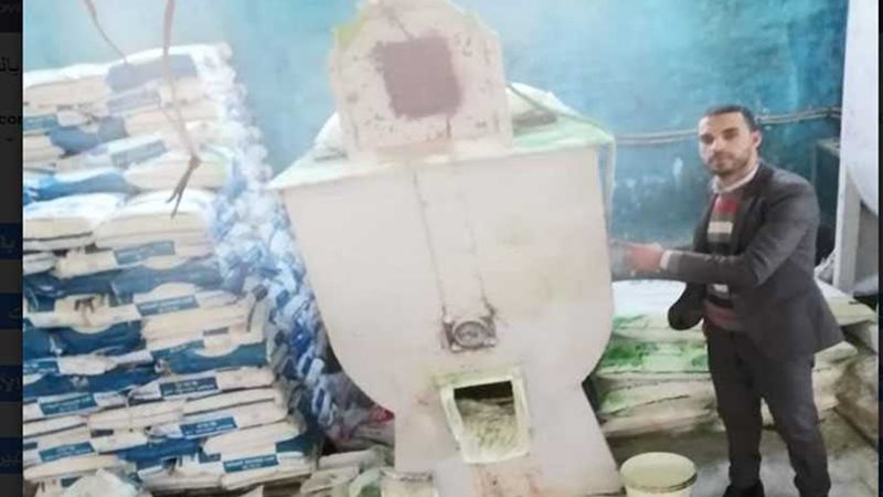 ضبط مصنع دون تراخيص