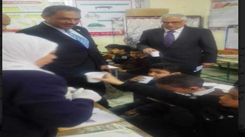 حملة ضد الديدان المعوية