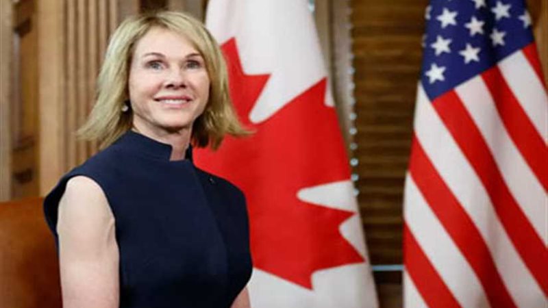 السفيرة الأمريكية