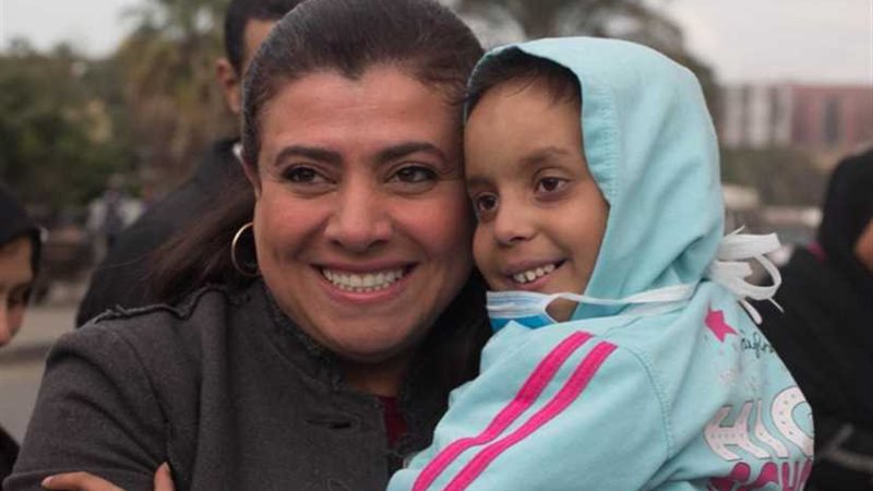 نشوى مصطفى تزور القومي