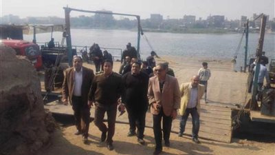 جولة لتفقد المعديات النيلية بشبرا الخيمة