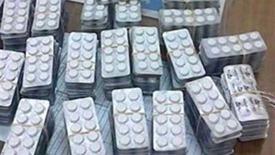 ضبط 350 ألف قرص مهربًا بمصر القديمة