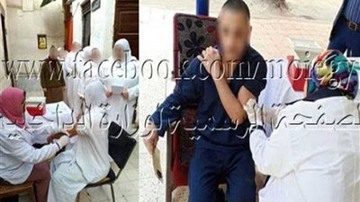 قافلة طبية لتطعيم نزلاء سجن طنطا